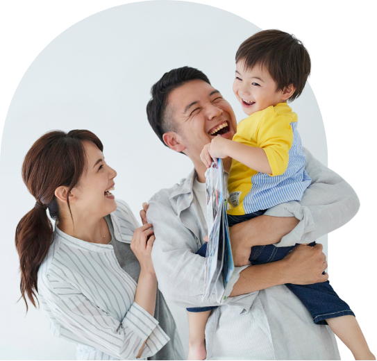 family with baby olc